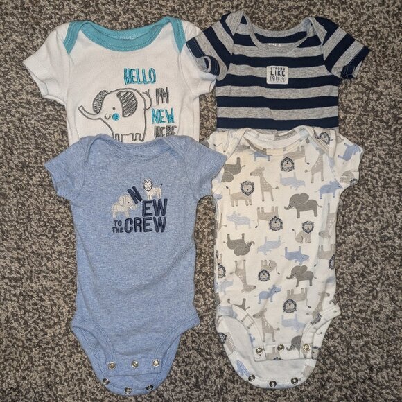 Carter's Child Of Mine Baby onesie set, Newborn - Picture 1 of 2